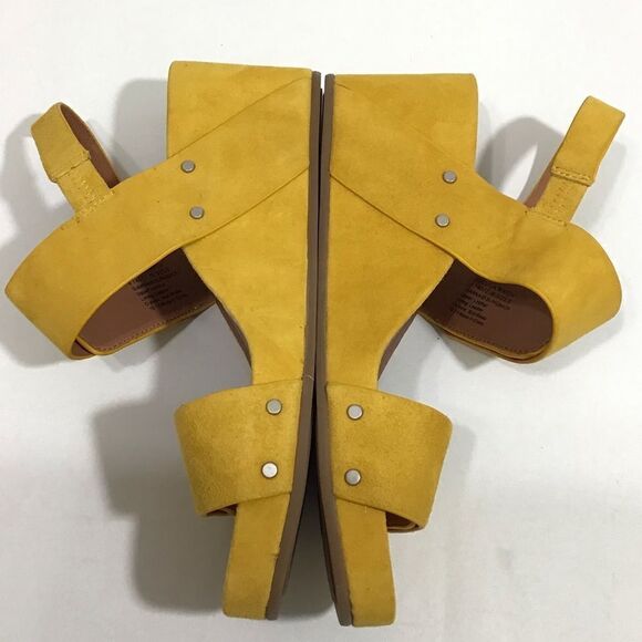 Gentle Souls Gianna Wedge Heel Sling Back Sandals Size 39 - Picture 5 of 10